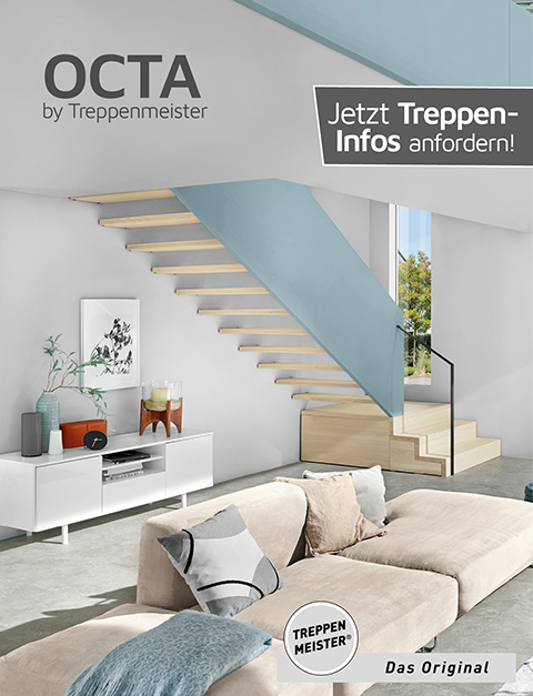 Octa by Treppenmeister: Jetzt Treppeninfos anfordern.