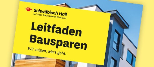 Auschnitt vom Titelbild des Leitfadens "Bausparen"