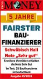Testsieger-Siegel "Fairster Baufinanzierer"