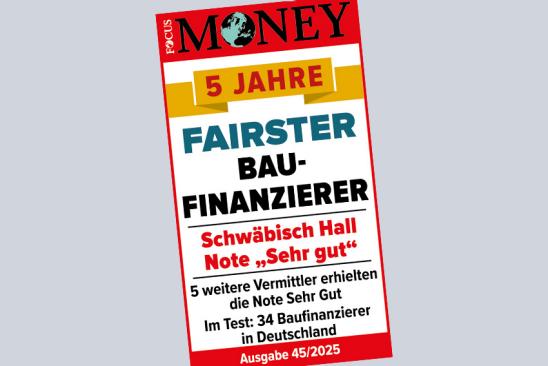 Fairster Baufinanzierer - Schwäbisch Hall