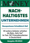 Testsiegel "Nachhaltigstes Unternehmen"