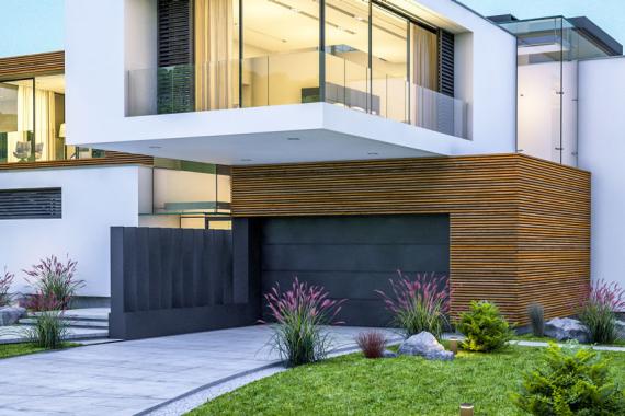 Überbauter Garagenbau 