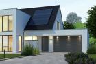 Moderner Garagenbau direkt am Haus