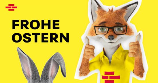 Frohe Ostern - Hasenohren