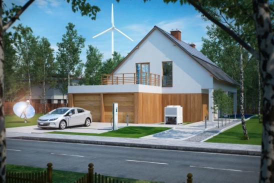 Erneuerbare Energien Windrad