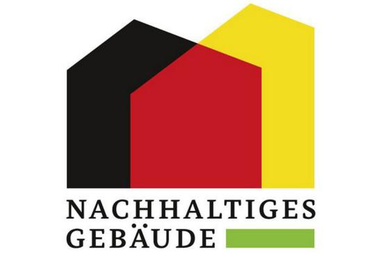 Logo des Qualitätssiegels Nachhaltiges Gebäude