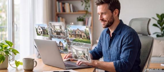 KI bei der Immobiliensuche_850x373 - KI generiert