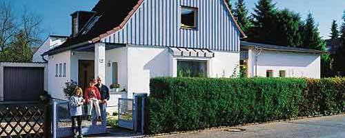 Renoviertes Wohnhaus, mit dem Charakter eines Altbaus