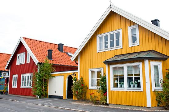 Schwedenhaus - in verschiedenen Farben