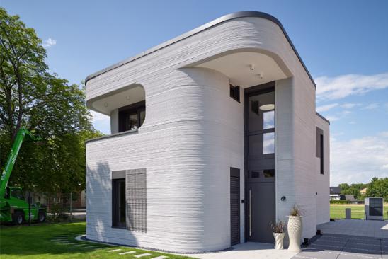 Erstes 3D-Haus in Deutschland