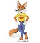 Grafik des Bausparfuchses der Bausparkasse Schwäbisch Hall im Jahre 1985