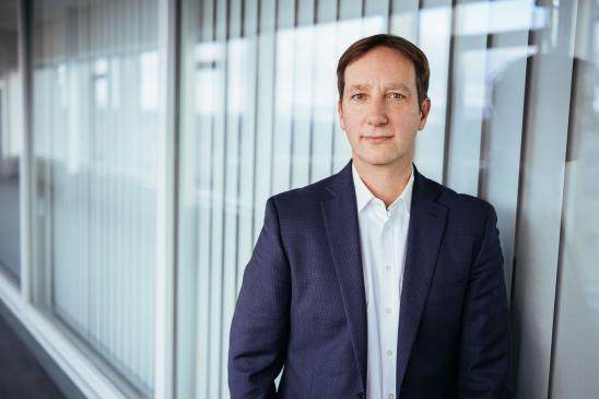 Mike Kammann, Vorstandsmitglied der Bausparkasse Schwäbisch Hall AG