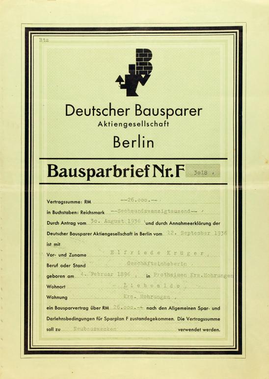 Mit dem neuen "Sparplan F" konzentriert sich das Institut als eine der ersten Bausparkassen auf die Vergabe der 2. Hypothek – eine kostengünstige und zinsstabile Nachrangfinanzierung, mit der sich die Wartezeit für Bauherren entscheidend verkürzen lässt.