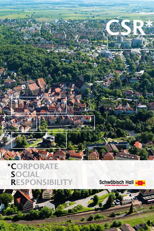 Cover of Corporate Social Responsibility Guidelines of Bausparkasse Schwäbisch Hall