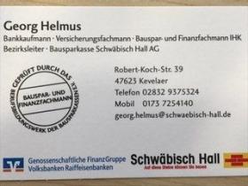 Georg Helmus: Baufinanzierung & Bausparen in Kevelaer
