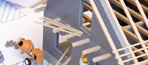 Rohbau im Modell