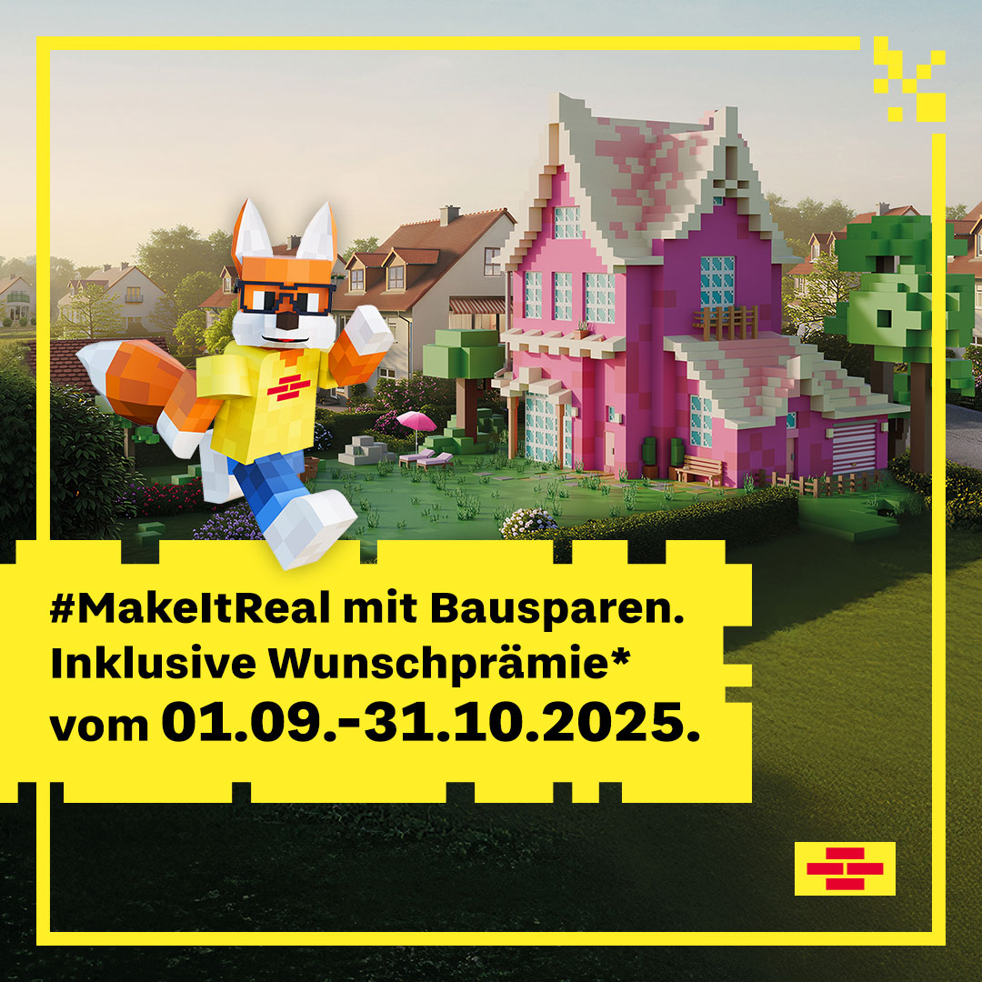 Postmotiv makeitreal und Prämienaktion
