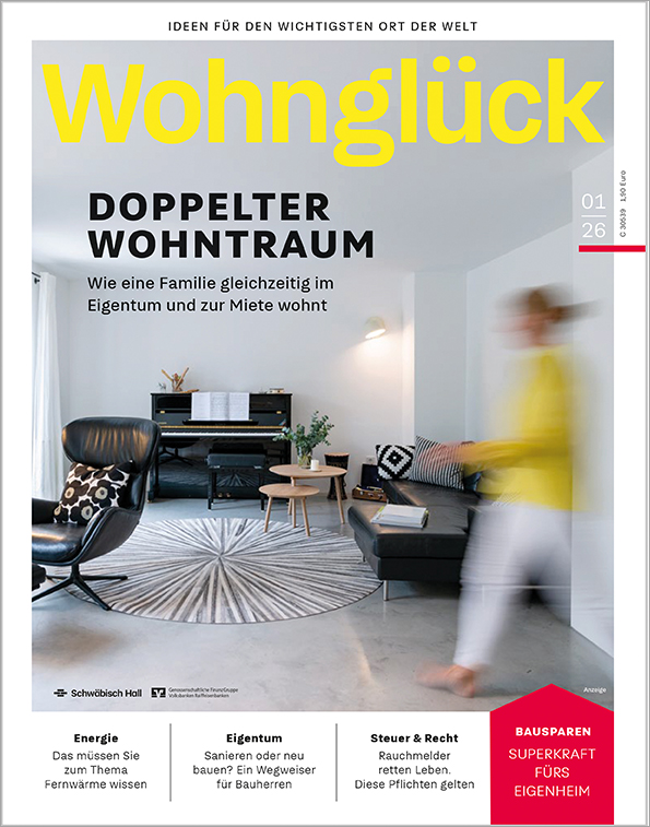 Kundenmagazin Wohnglück Titel