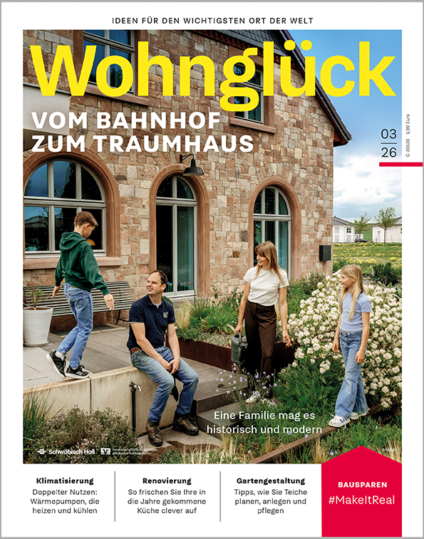Kundenmagazin Wohnglück Titel