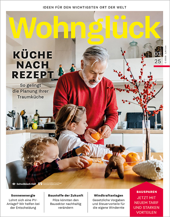 Kundenmagazin Wohnglück Titel