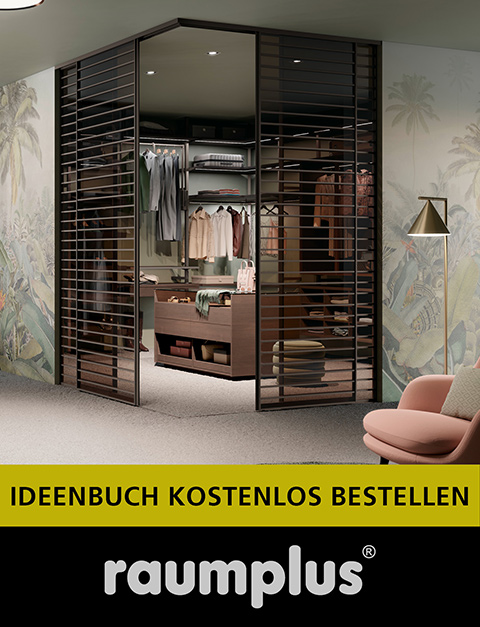 raumplus: Ideenbuch kostenlos bestellen.