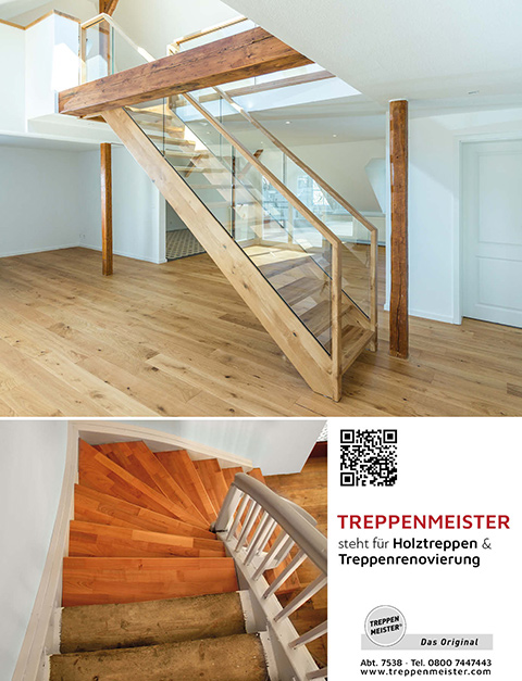 Treppenmeister: Holztreppen & Treppenrenovierung