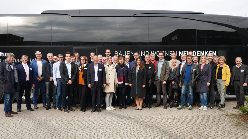 Exkursion der Stiftung bauen - wohnen - leben
