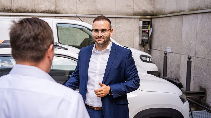 Julian Trittenbach, Manager im Einkaufs- und Lieferantenmanagement bei Schwäbisch Hall